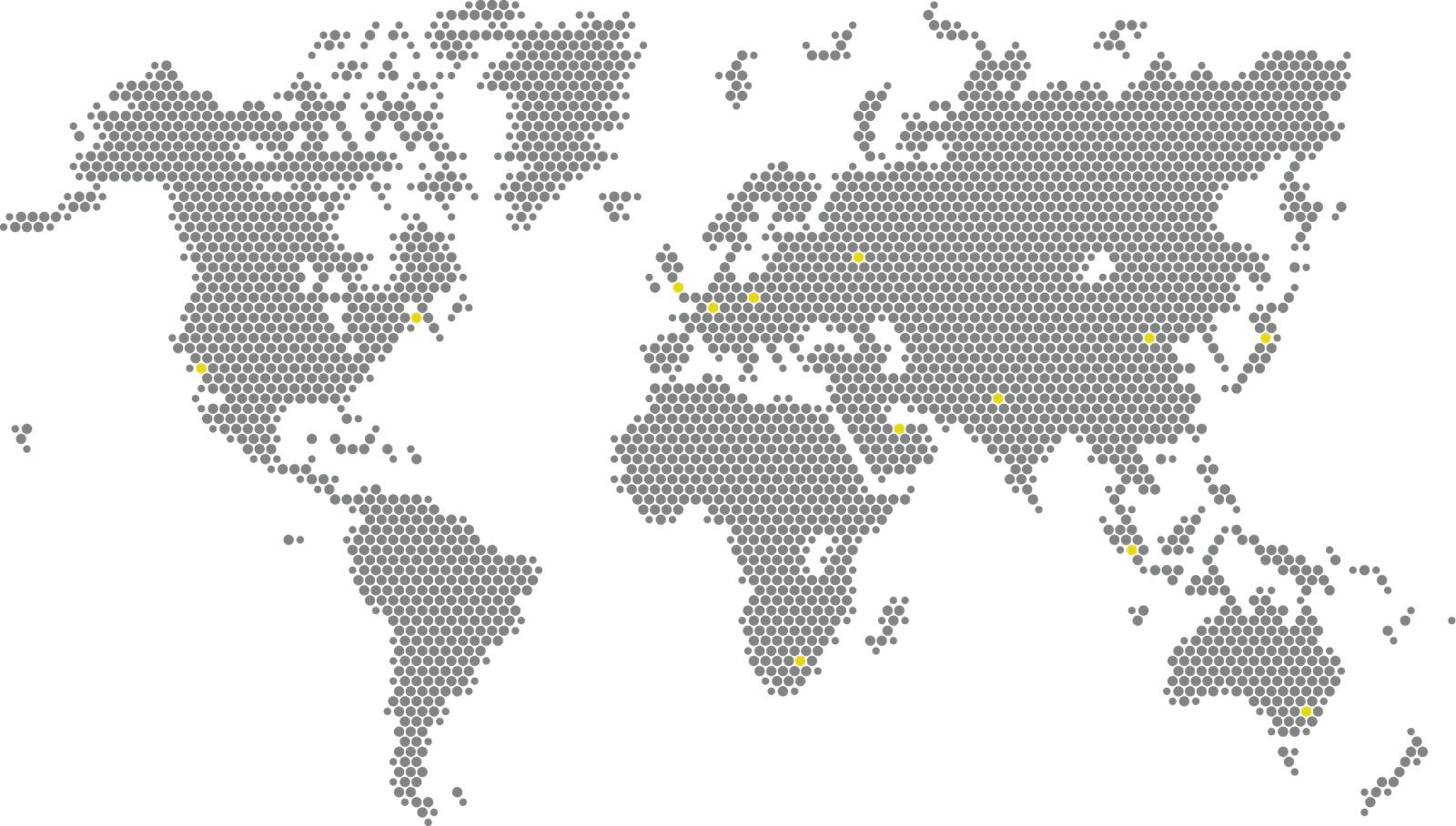 World Map Distribution